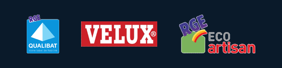 Certifications RGE Qualibat, Velux, RGE Éco Artisan